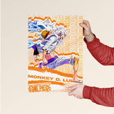 Monkey D. Luffy – Gear 5 “One Piece” Poster